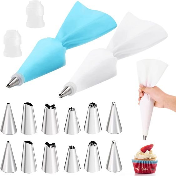 baking tools- Piping Bag and Nozzles