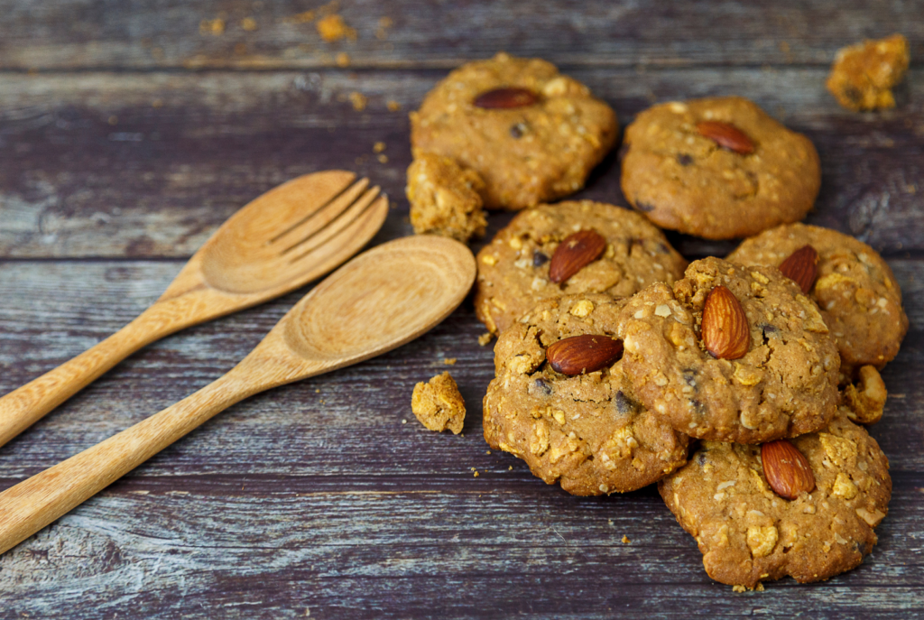 Oats Almond Cookies