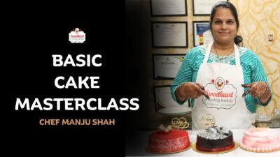 Basic cake masterclass by chef manju shah