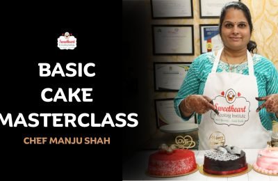 Basic cake masterclass by chef manju shah