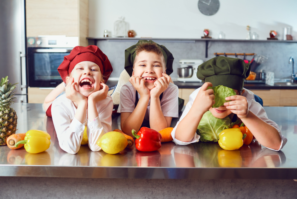 Cooking with kids